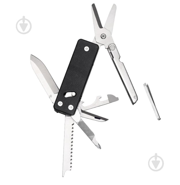 Мини-мультитул Roxon , черный (13 функций) KS2E - фото 1