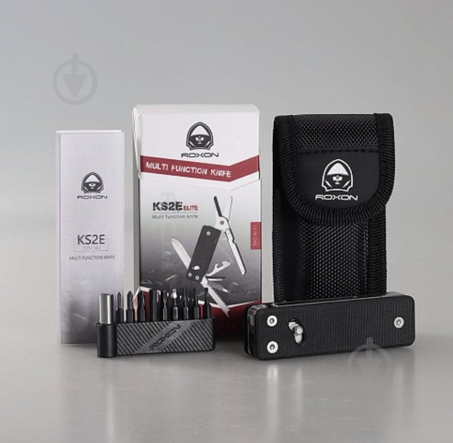 Мини-мультитул Roxon , черный (13 функций) KS2E - фото 6