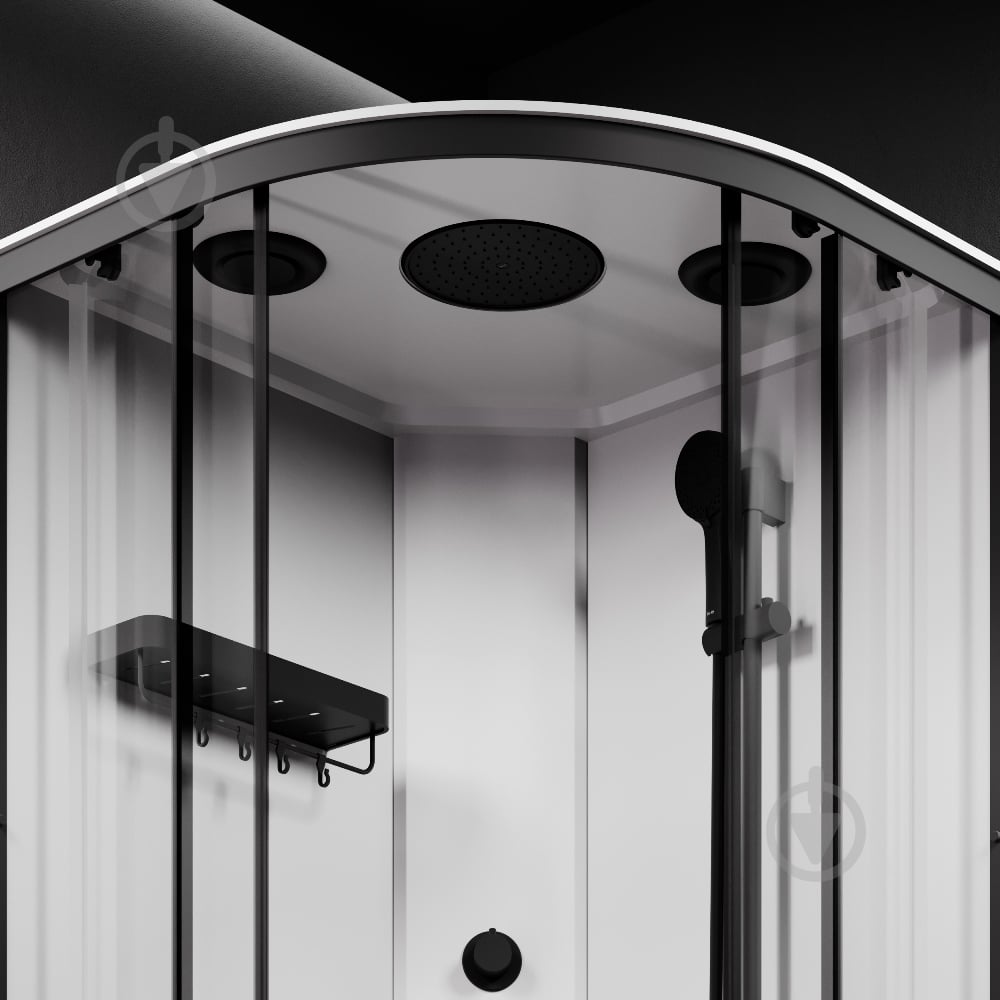 Душевая кабина AM.PM X-Joy W94C-401-090BT 90x90 см, без гидромассажа - фото 4 Душевая кабина AM.PM X-Joy W94C-401-090BT 90x90 см, без гидромассажа - фото 4