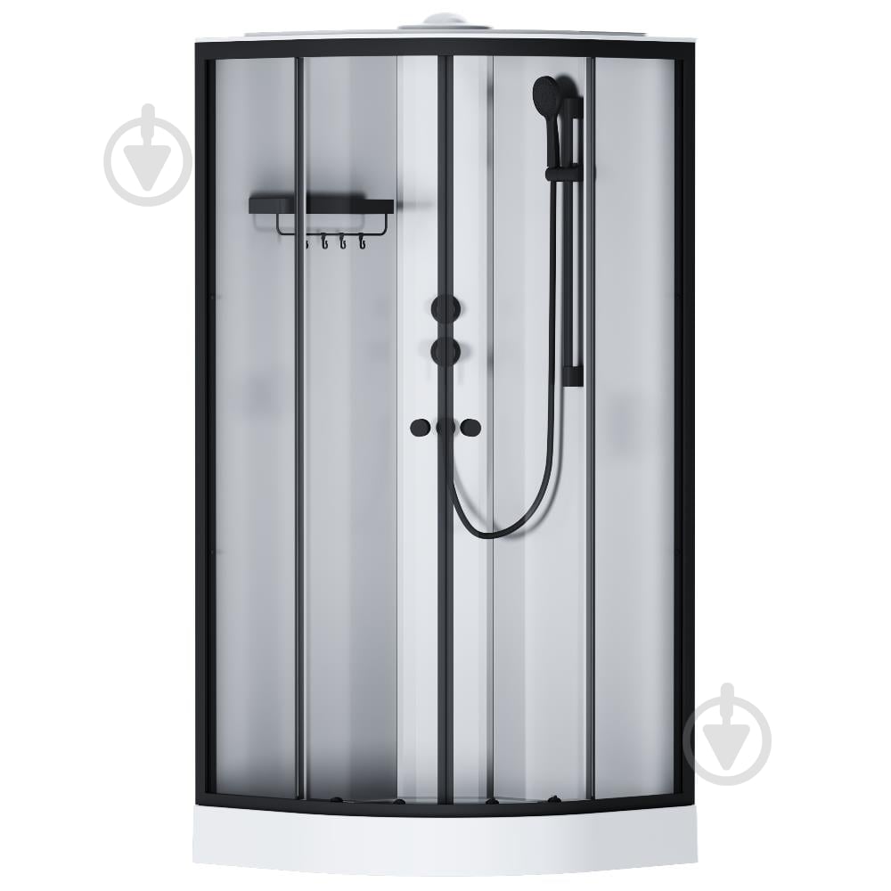 Душевая кабина AM.PM X-Joy W94C-401-090BT 90x90 см, без гидромассажа - фото 1 Душевая кабина AM.PM X-Joy W94C-401-090BT 90x90 см, без гидромассажа - фото 1