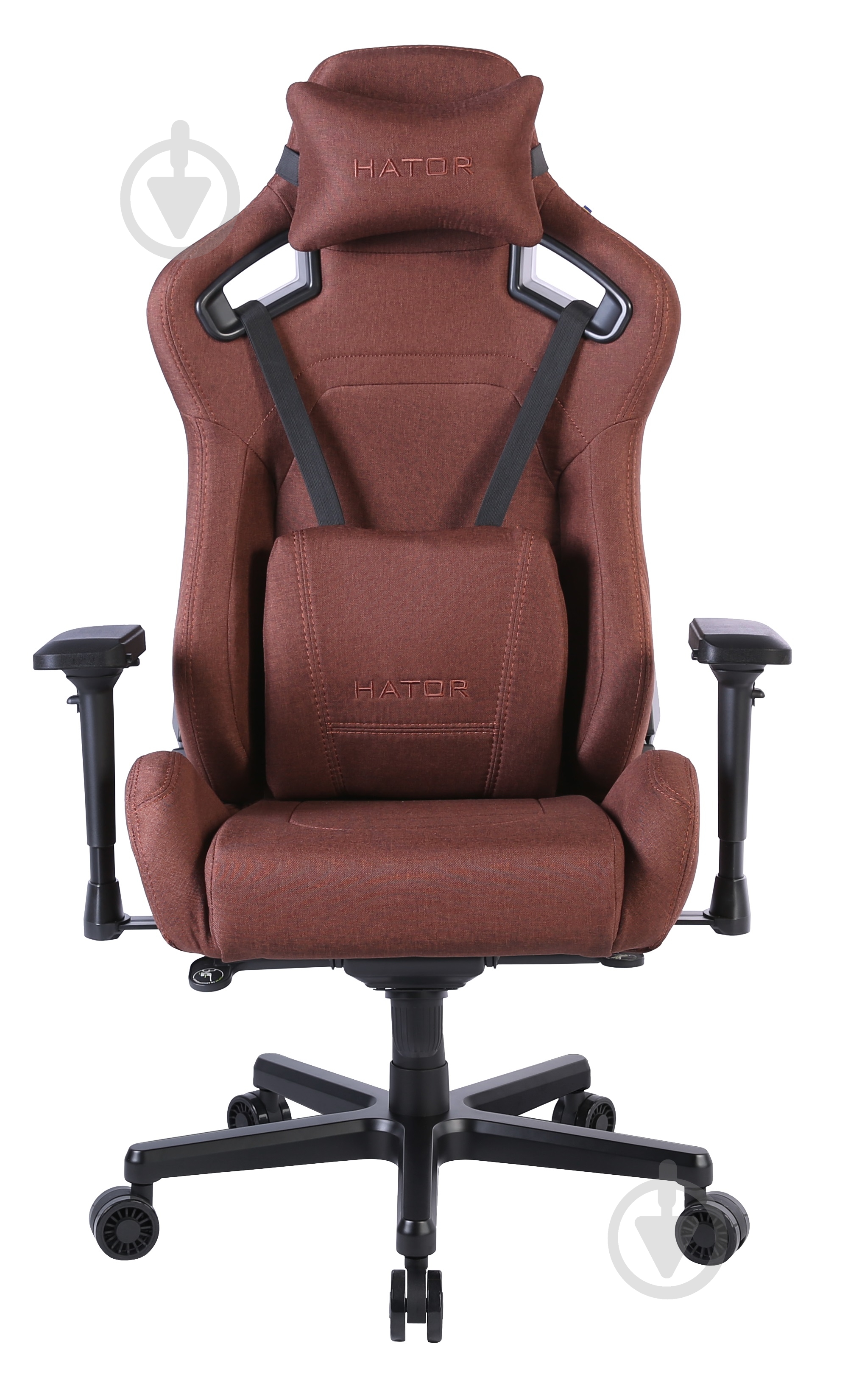 Кресло Hator Arc X Fabric (HTC-863) Brown коричневый - фото 1 Кресло Hator Arc X Fabric (HTC-863) Brown коричневый - фото 1