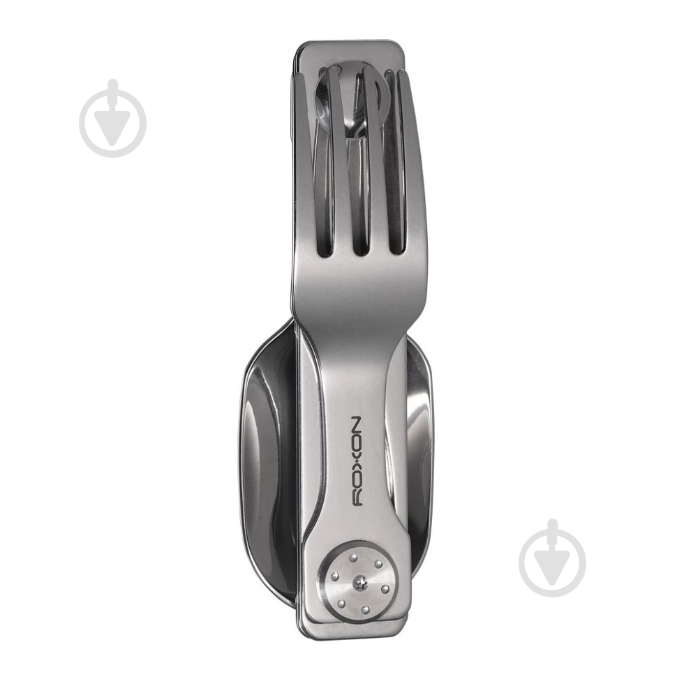 Набір столових приборів Roxon C2 2 in1 (ложка, виделка), нержавіюча сталь - фото 2 Набір столових приборів Roxon C2 2 in1 (ложка, виделка), нержавіюча сталь - фото 2