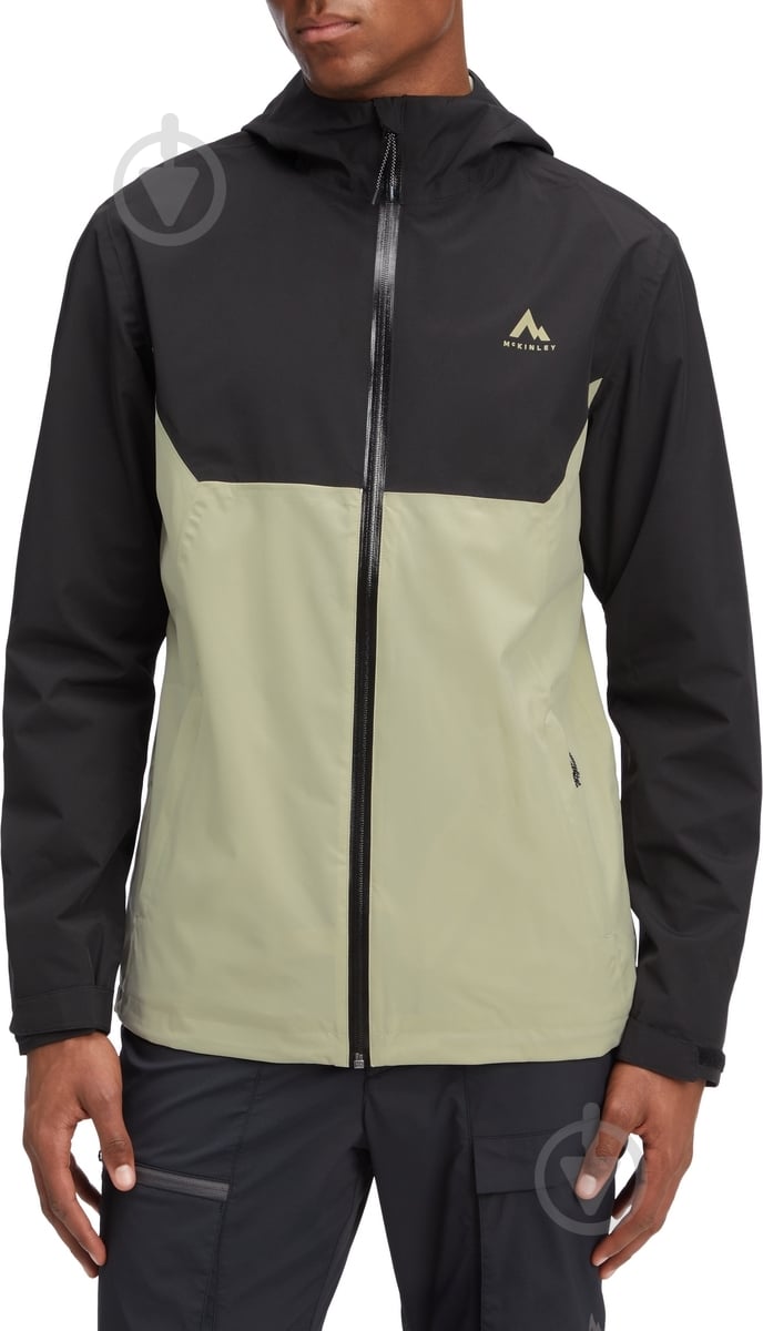 Куртка мужская McKinley Hodia M 430554-902167 р.S черно-зеленая - фото 1 Куртка мужская McKinley Hodia M 430554-902167 р.S черно-зеленая - фото 1