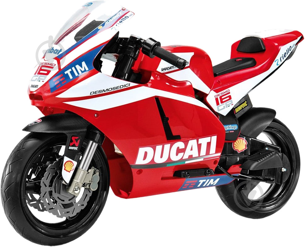 Электромотоцикл Peg-Perego Ducati GP MC 0020 - фото 1 Электромотоцикл Peg-Perego Ducati GP MC 0020 - фото 1
