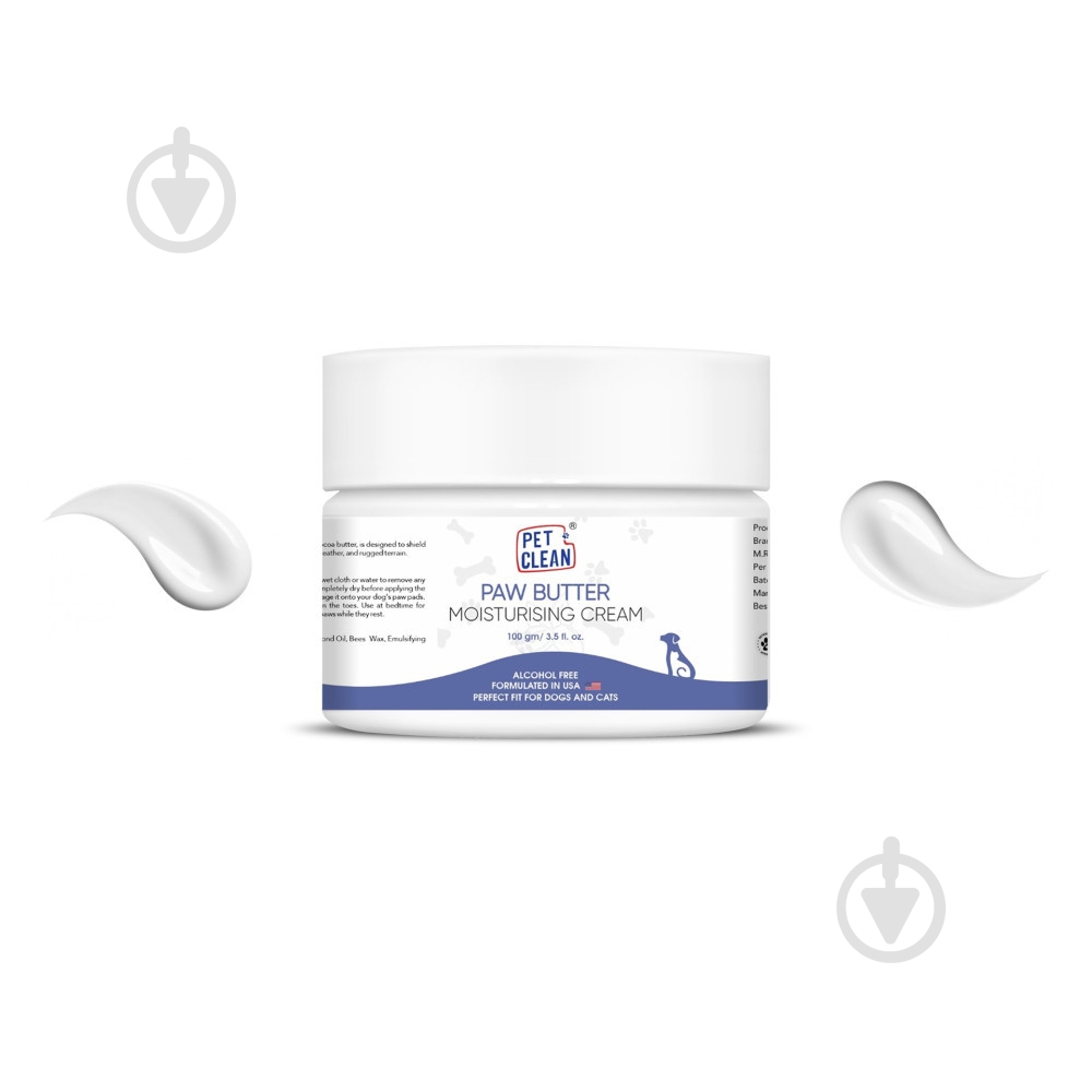 Крем для подушечек лап PAW BUTTER с успокаивающим и питательным эффектом 100 г для собак - фото 1 Крем для подушечек лап PAW BUTTER с успокаивающим и питательным эффектом 100 г для собак - фото 1