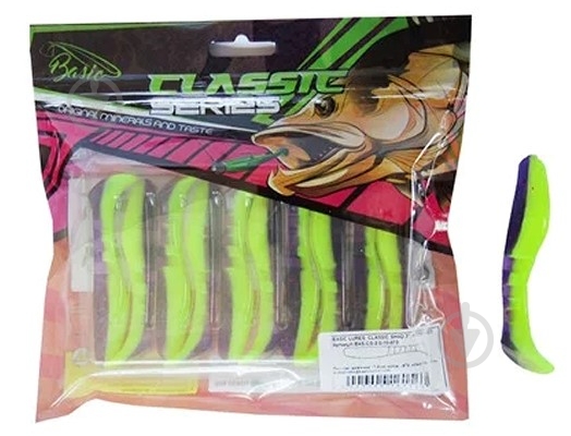 Приманки для ловли рыбы GStream Basic Shad 973 65 мм 12 шт. - фото 1 Приманки для ловли рыбы GStream Basic Shad 973 65 мм 12 шт. - фото 1