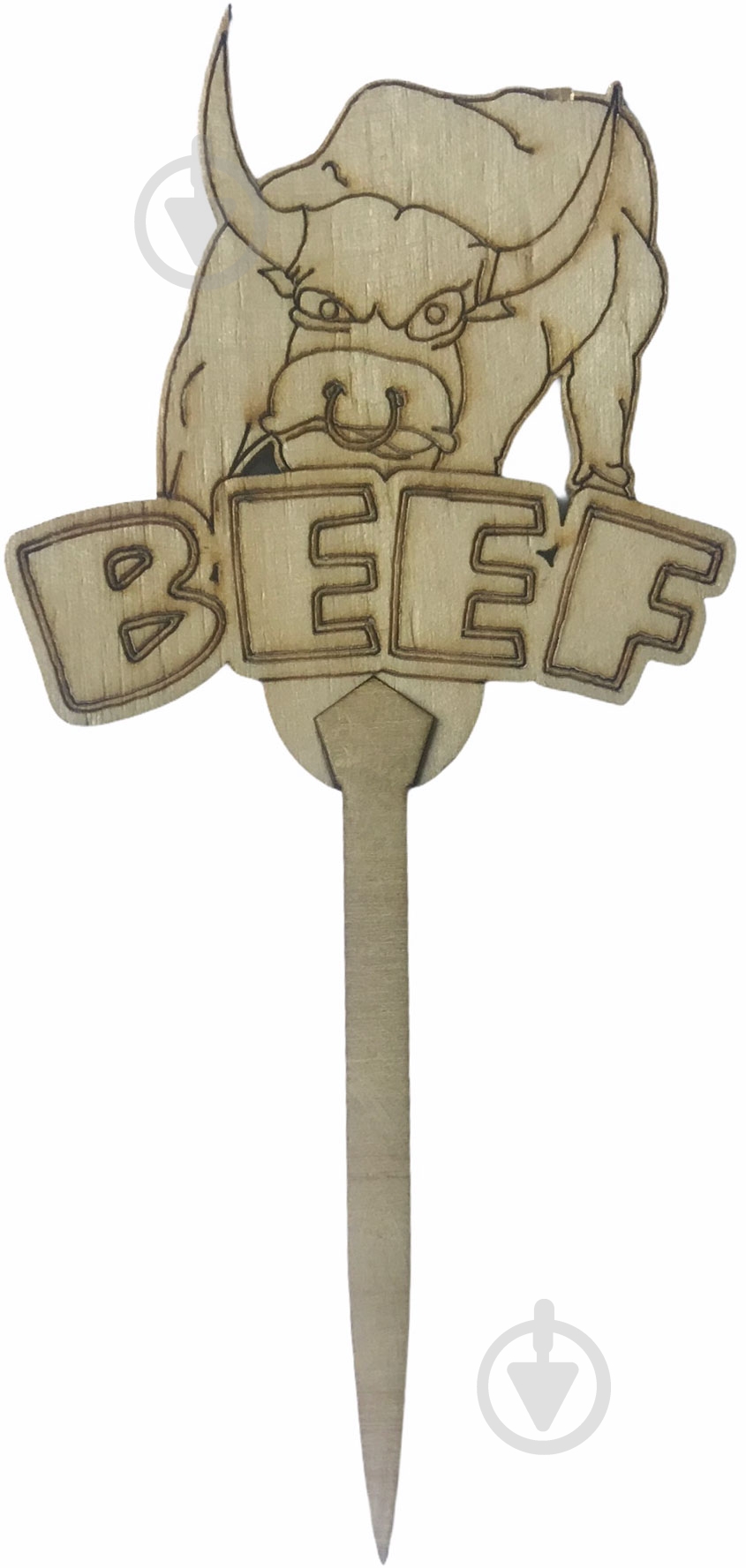 Топпер для блюд Beef 10х10 см - фото 1 Топпер для блюд Beef 10х10 см - фото 1