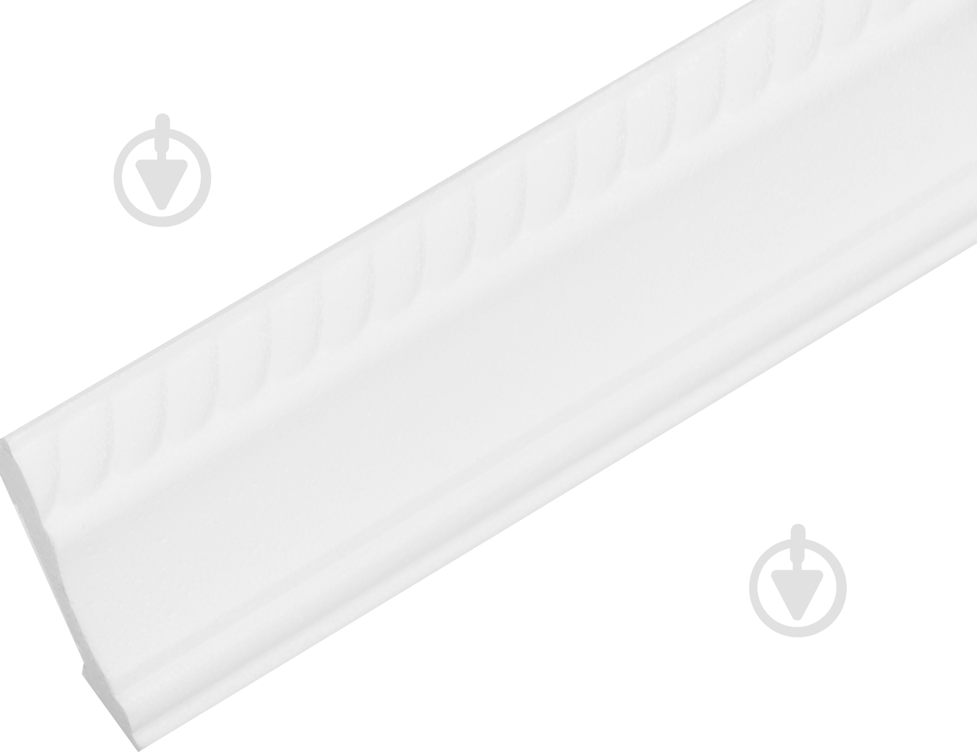 Потолочный плинтус Марбет B-7 2 шт. 2000x53x53 мм - фото 1