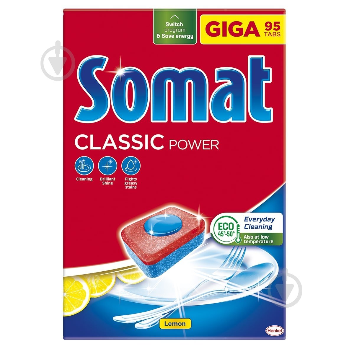 Таблетки для посудомийних машин Somat Classic 95 шт. - фото 1