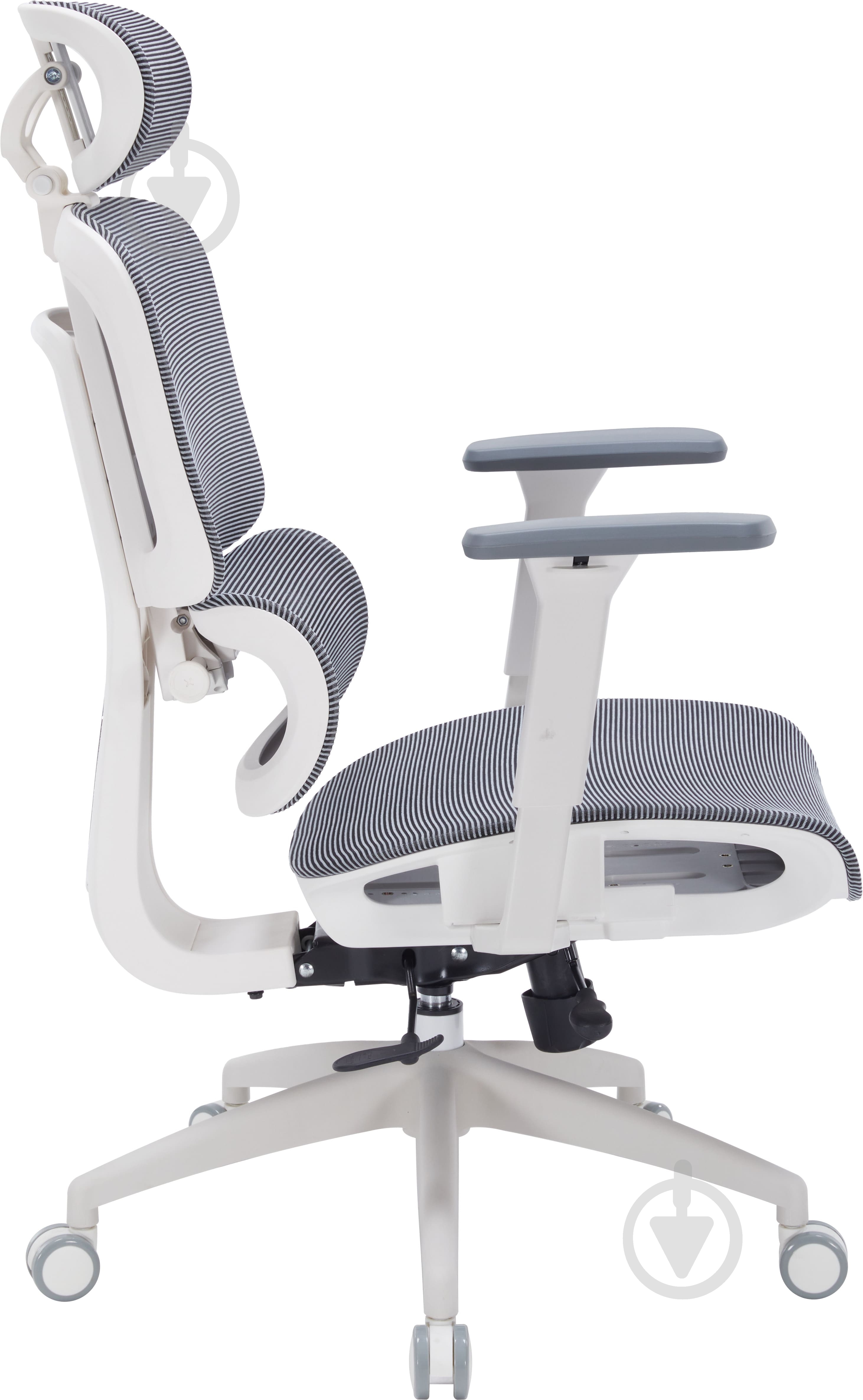 Крісло офісне OfficePro Skyline OC680-W-DG-DG - фото 5