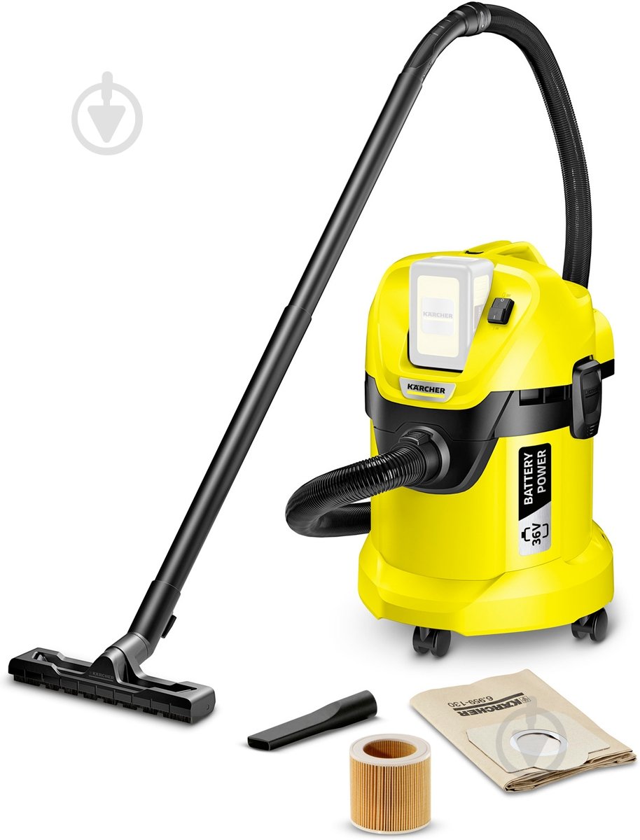 Пылесос Karcher WD3 Battery 1,629-910,0 - фото 1