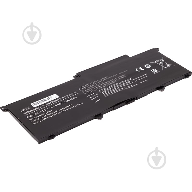 Аккумулятор для ноутбука PowerPlant NB490189 7,4 V 5400 mAh для Samsung 900X3B (AA-PLXN4AR) 7.4V 5400mAh - фото 2 Аккумулятор для ноутбука PowerPlant NB490189 7,4 V 5400 mAh для Samsung 900X3B (AA-PLXN4AR) 7.4V 5400mAh - фото 2