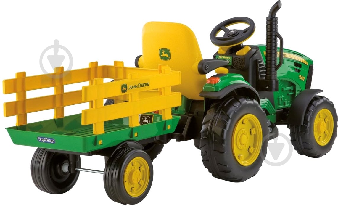 Электромобиль Peg-Perego John Deere Ground Force OR 0047 - фото 2 Электромобиль Peg-Perego John Deere Ground Force OR 0047 - фото 2
