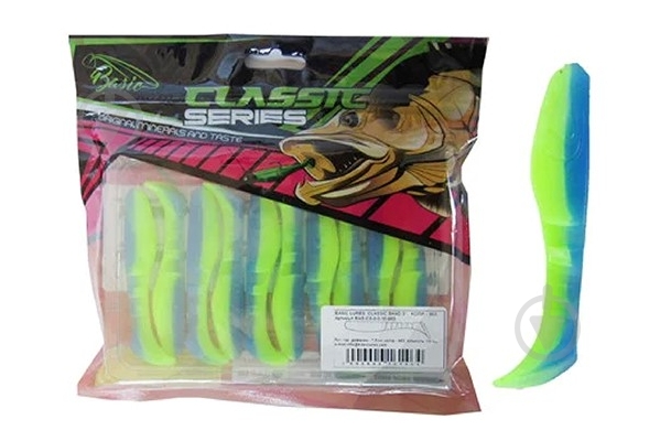 Приманки для ловлі риби GStream Basic Shad 963 75 мм 10 шт. - фото 1