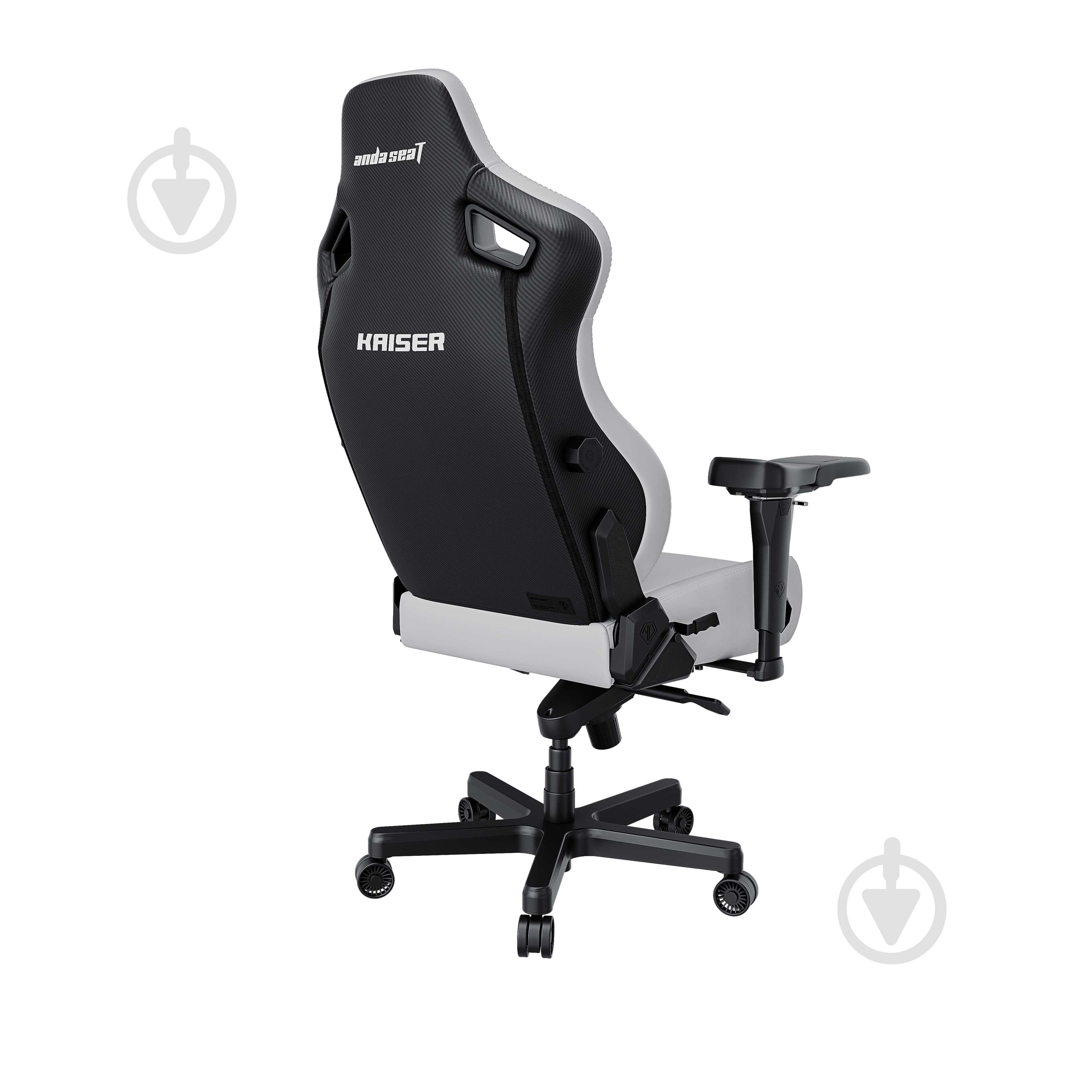 Кресло игровое Anda Seat Kaiser 4 White Size XL - фото 4