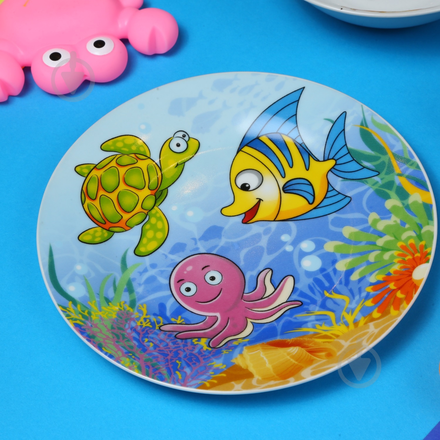 Набор детской посуды Sea Land 3 предмета M0690-7 Milika - фото 2