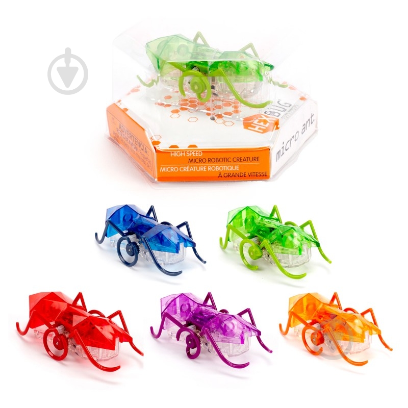 Наноробот Hexbug Micro Ant в ассортименте 409-6389 - фото 1