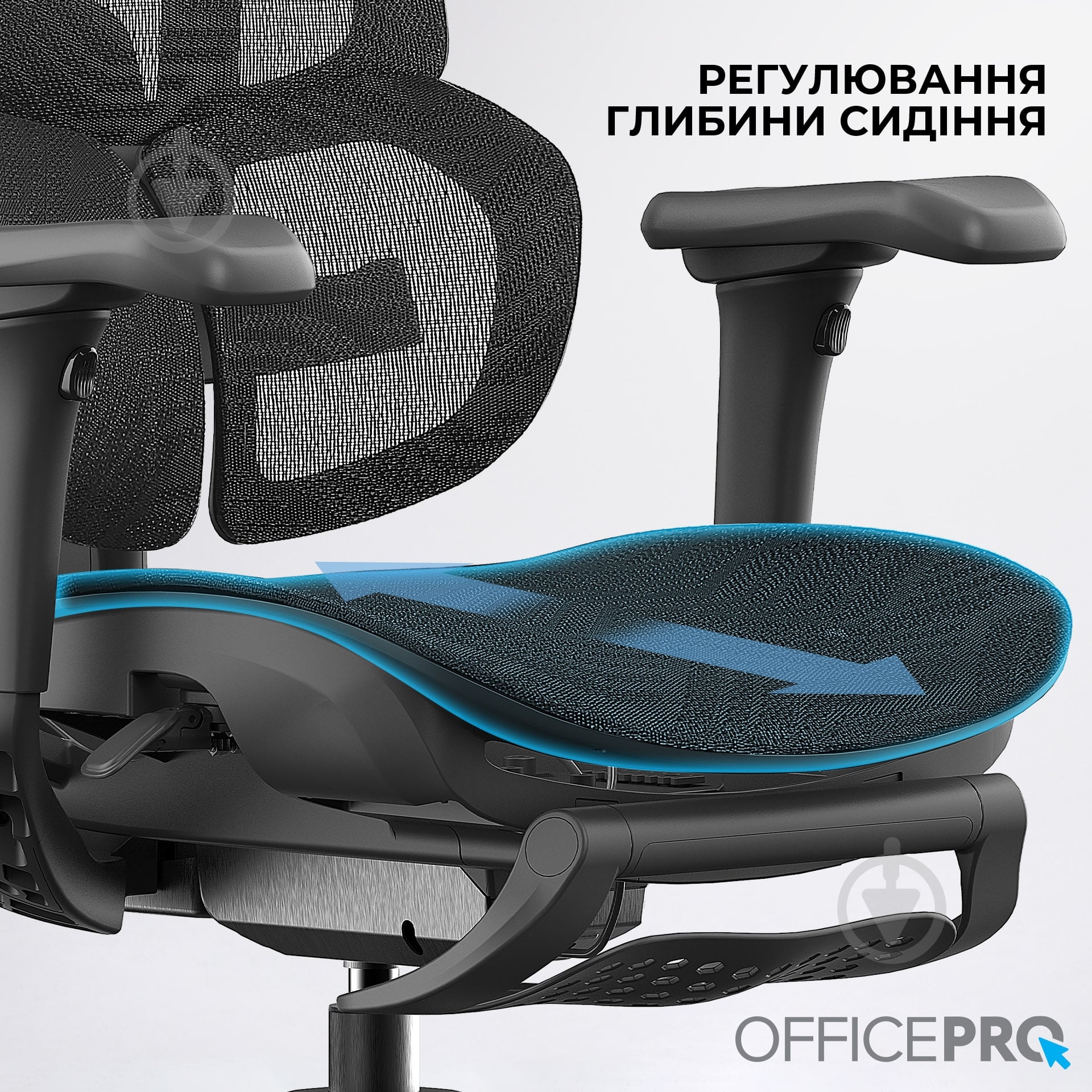 Кресло офисное OfficePro Elite OC950B Black черный - фото 14 Кресло офисное OfficePro Elite OC950B Black черный - фото 14