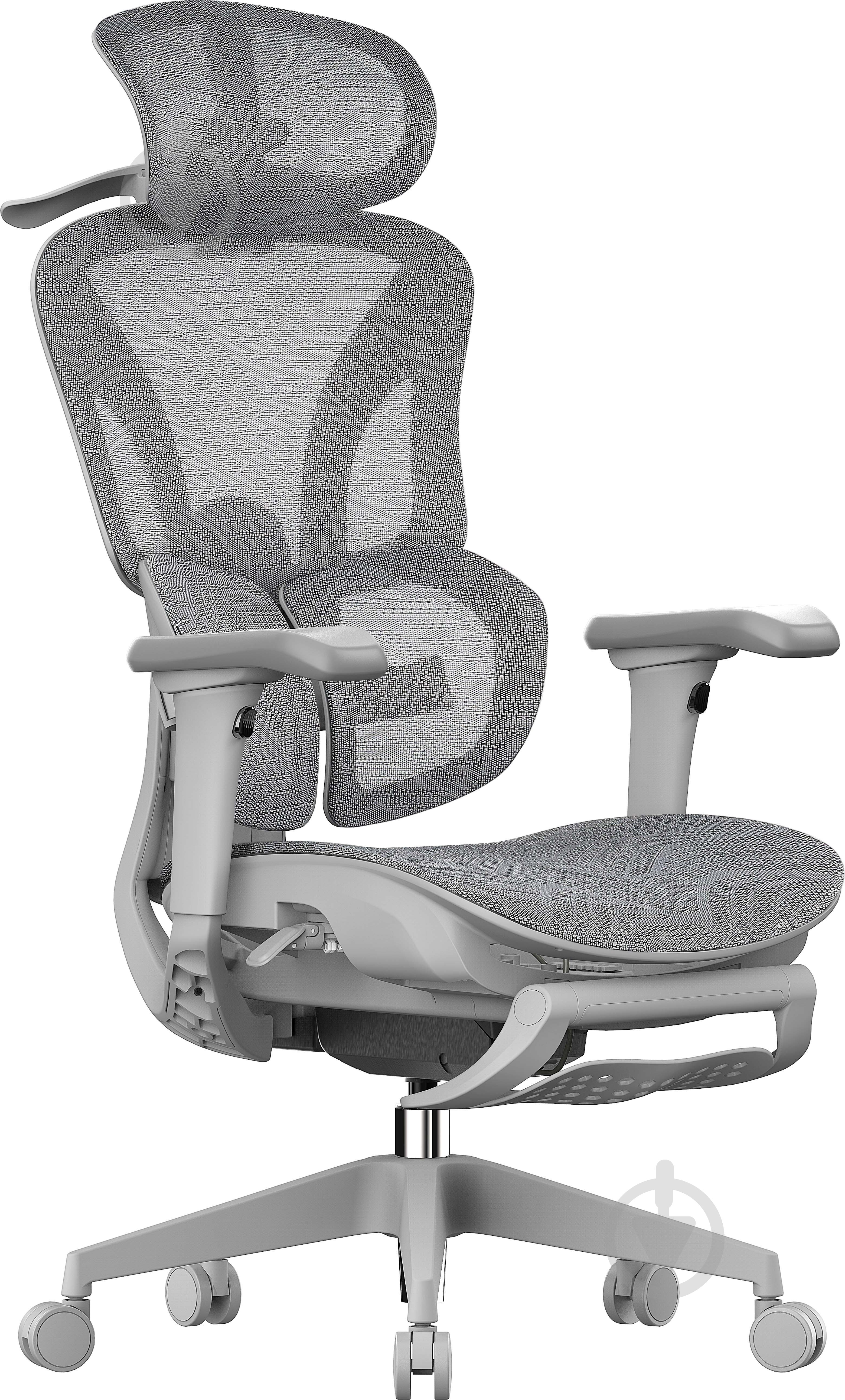 Кресло офисное OfficePro Elite OC950G Grey серый - фото 5 Кресло офисное OfficePro Elite OC950G Grey серый - фото 5