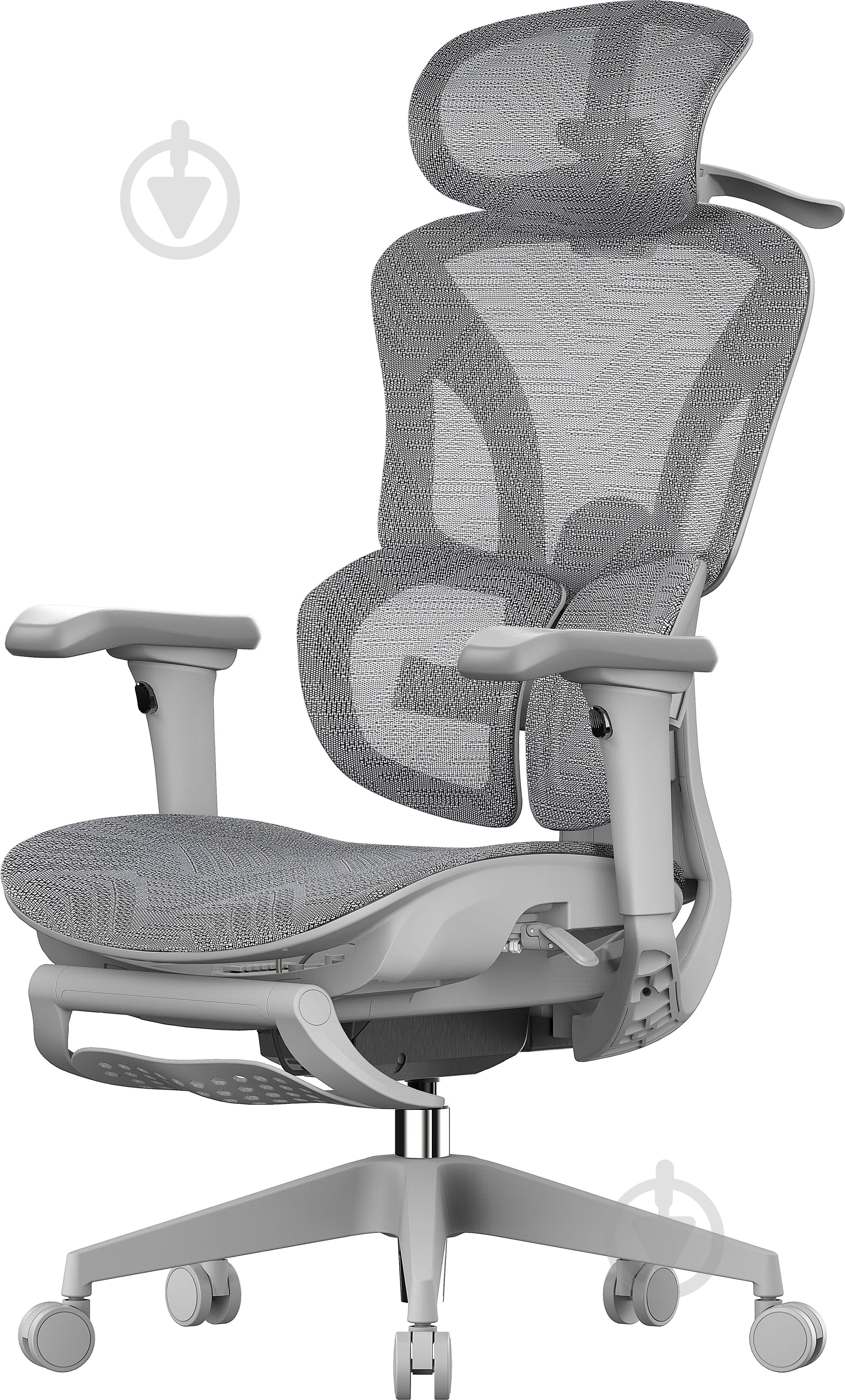 Кресло офисное OfficePro Elite OC950G Grey серый - фото 6 Кресло офисное OfficePro Elite OC950G Grey серый - фото 6