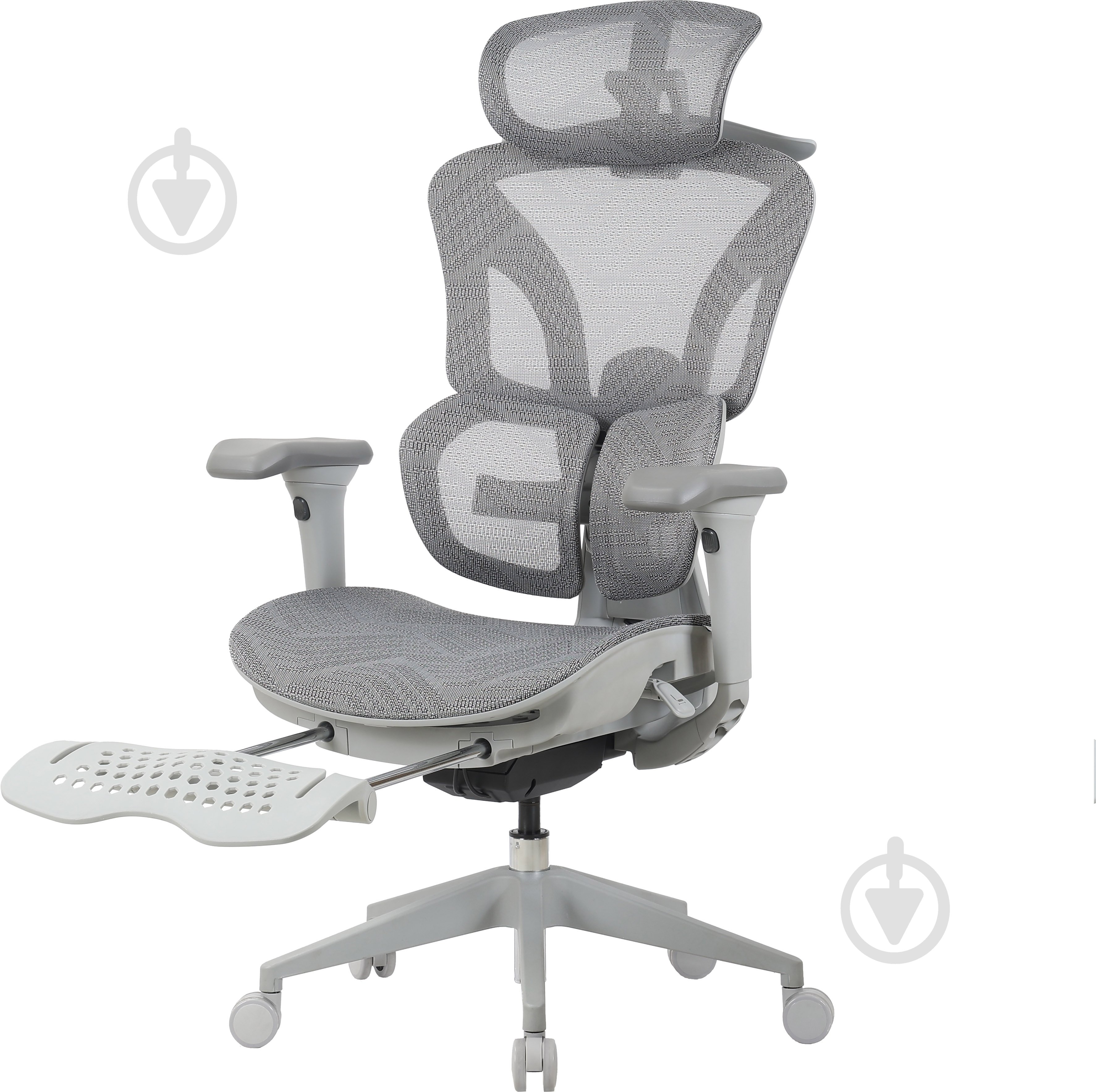 Кресло офисное OfficePro Elite OC950G Grey серый - фото 8 Кресло офисное OfficePro Elite OC950G Grey серый - фото 8