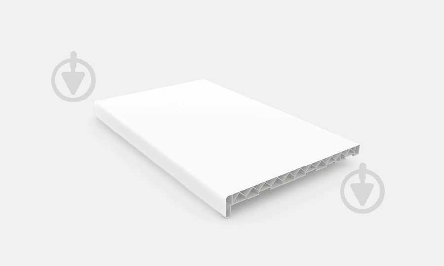 Подоконник Brilliant® 1500х200х20 мм белый ПВХ - фото 2