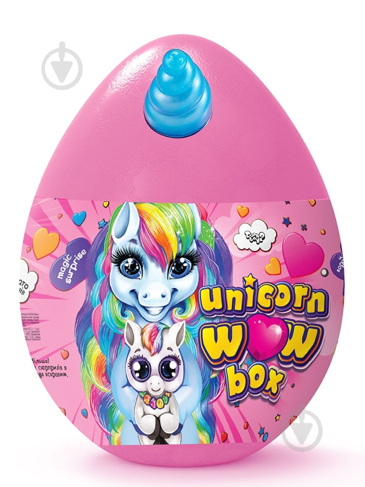 Ігровий набір Danko Toys Unicorn WOW Box в асортименті UWB-01-01U - фото 1