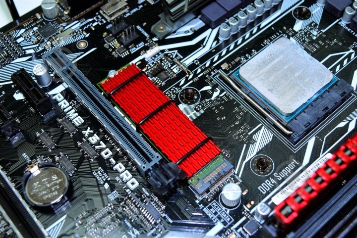 Радиатор Gelid Solutions SubZero M.2 SSD RED (HS-M2-SSD-10-A-4) - фото 6