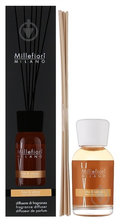 Аромадифузор Millefiori Milano Lime & Vetiver 100 мл - фото 1