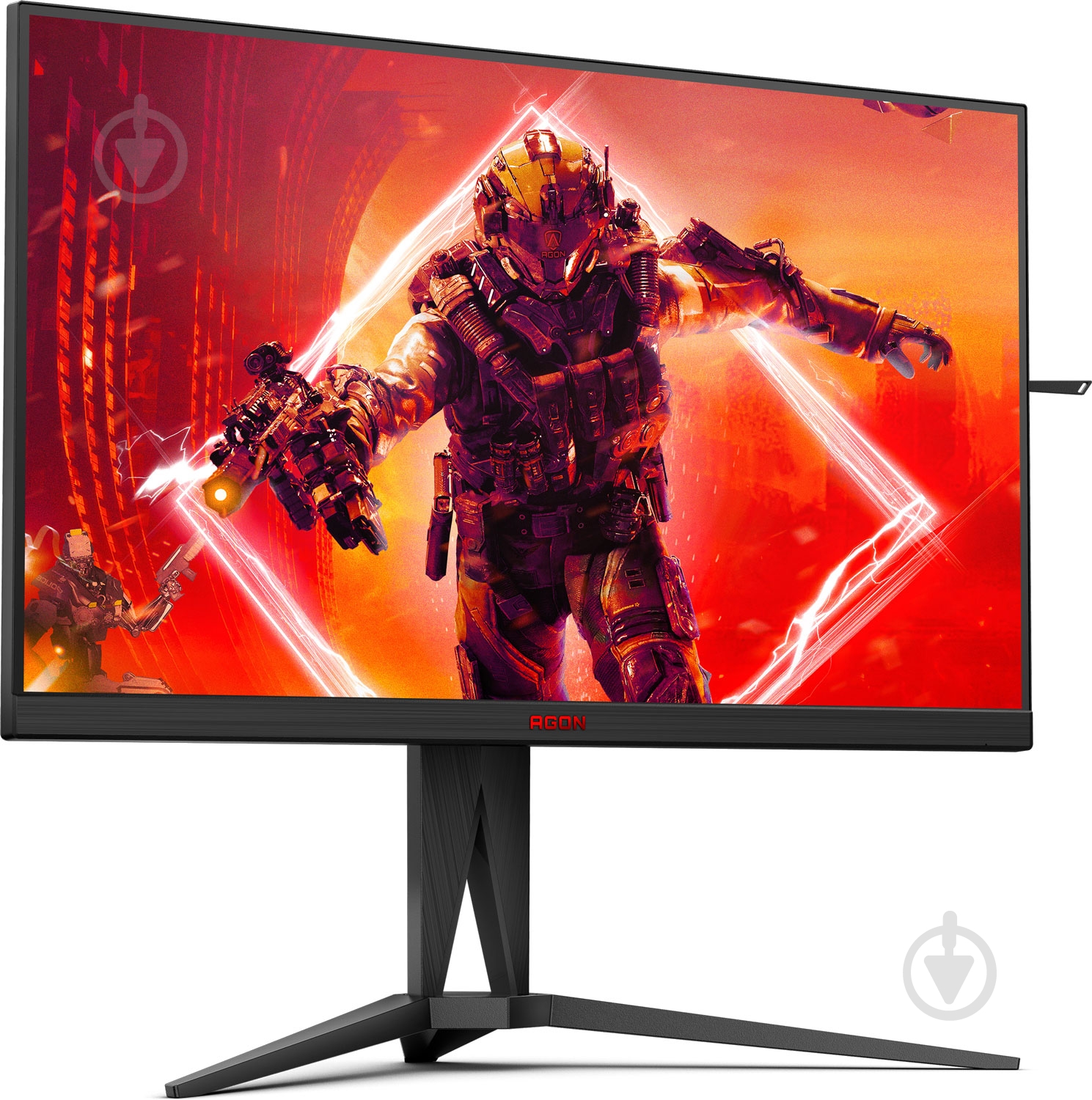 Монітор AOC чорний із червоним 27" (AG275QZ/EU) - фото 2