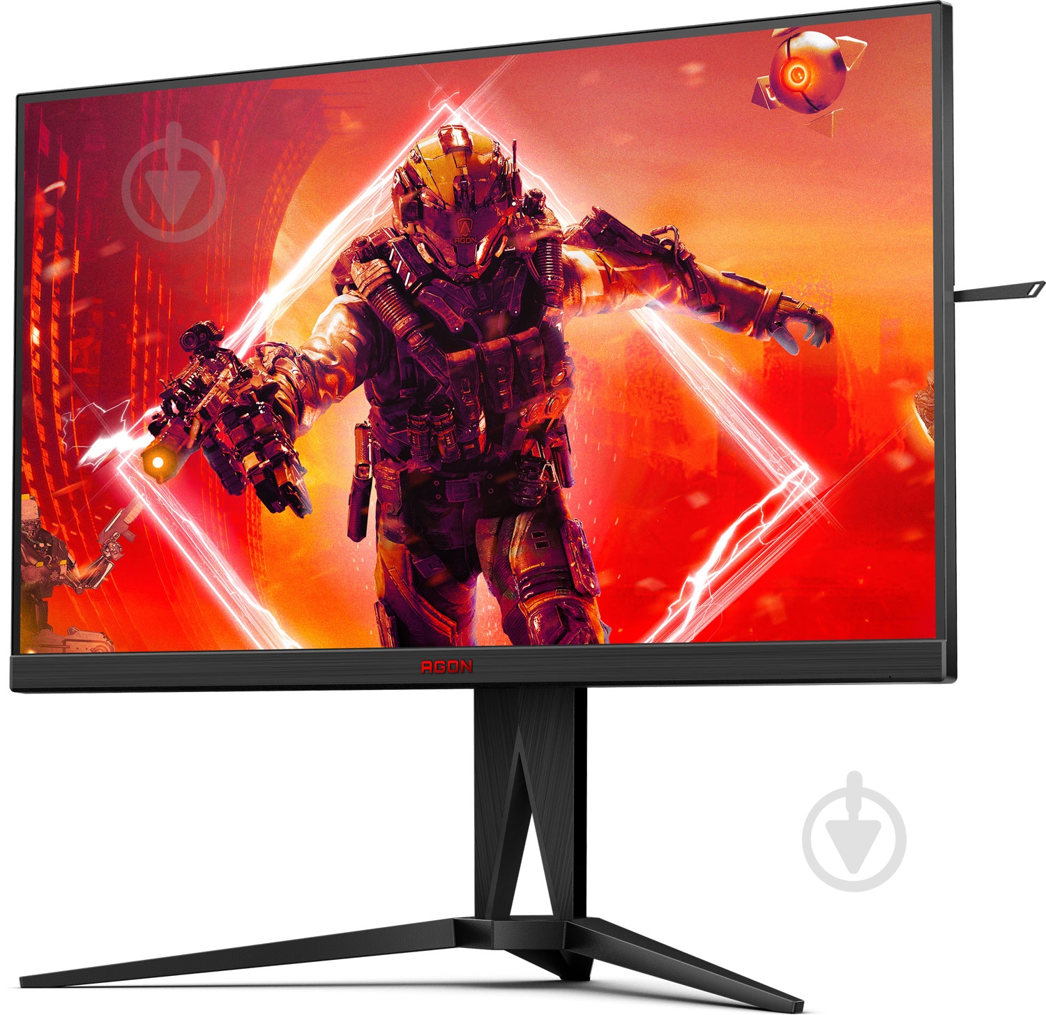 Монітор AOC чорний із червоним 27" (AG275QZ/EU) - фото 3