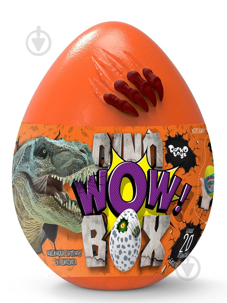 Ігровий набір Danko Toys Dino WOW Box укр. (2) DWB-01-01U - фото 1