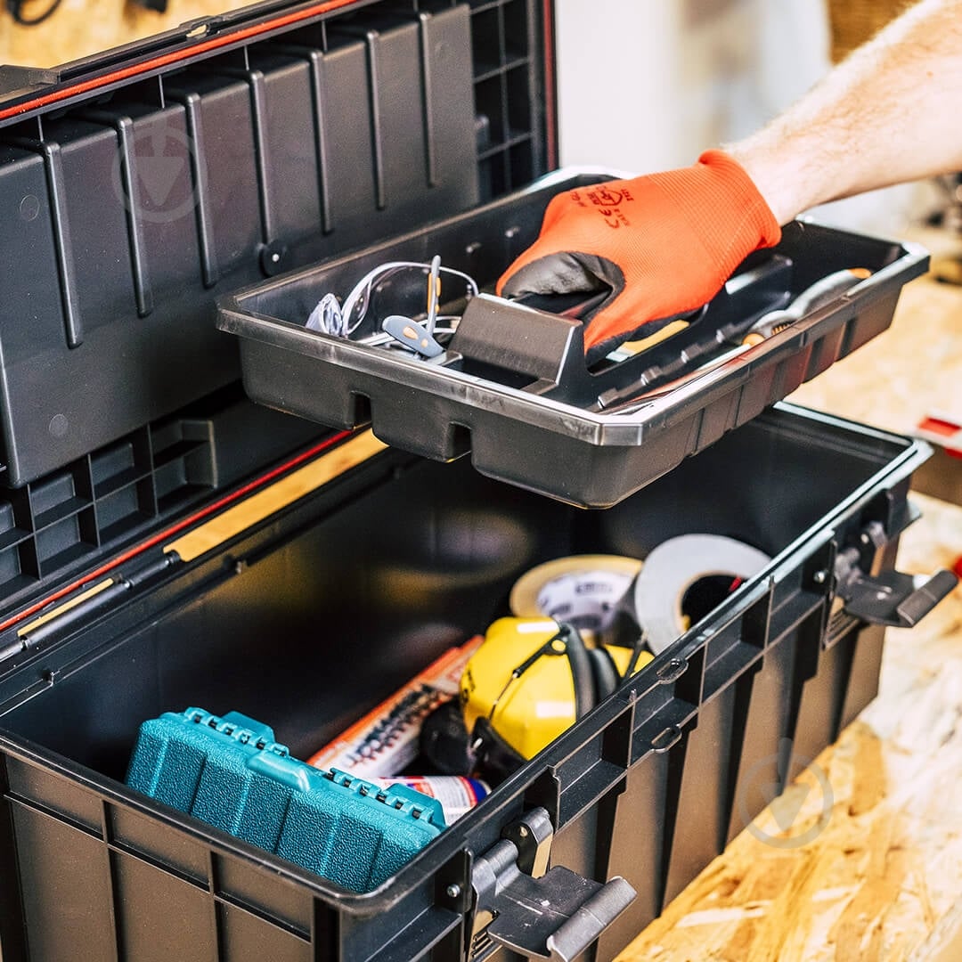 Ящик для инструментов QBRICK SYSTEM 26" SKRQPRO700CZAUA015 - фото 4