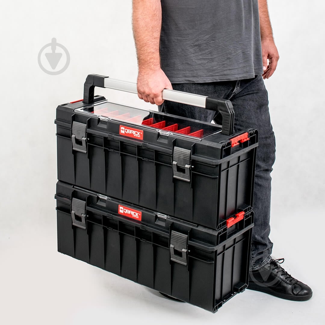 Ящик для инструментов QBRICK SYSTEM 26" SKRQPRO700CZAUA015 - фото 2