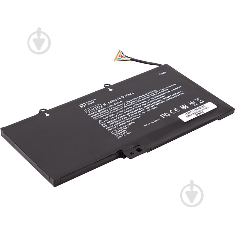 Аккумулятор для ноутбука PowerPlant NB462483 11,1 V 3900 mAh для HP Envy 15-U010DX (NP03XL) 11.1V 3900mAh - фото 2