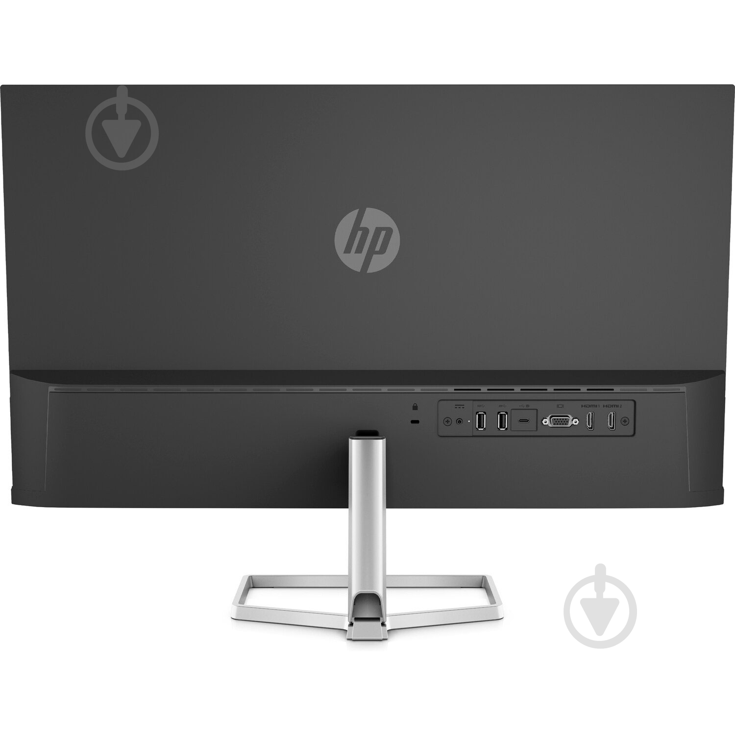 Монитор HP черный с серебряным 27" (2H3Y8E9) - фото 6