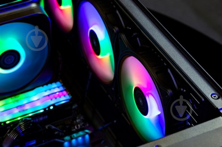 Корпусный кулер PcСooler Halo Fixed Color Fan - фото 8