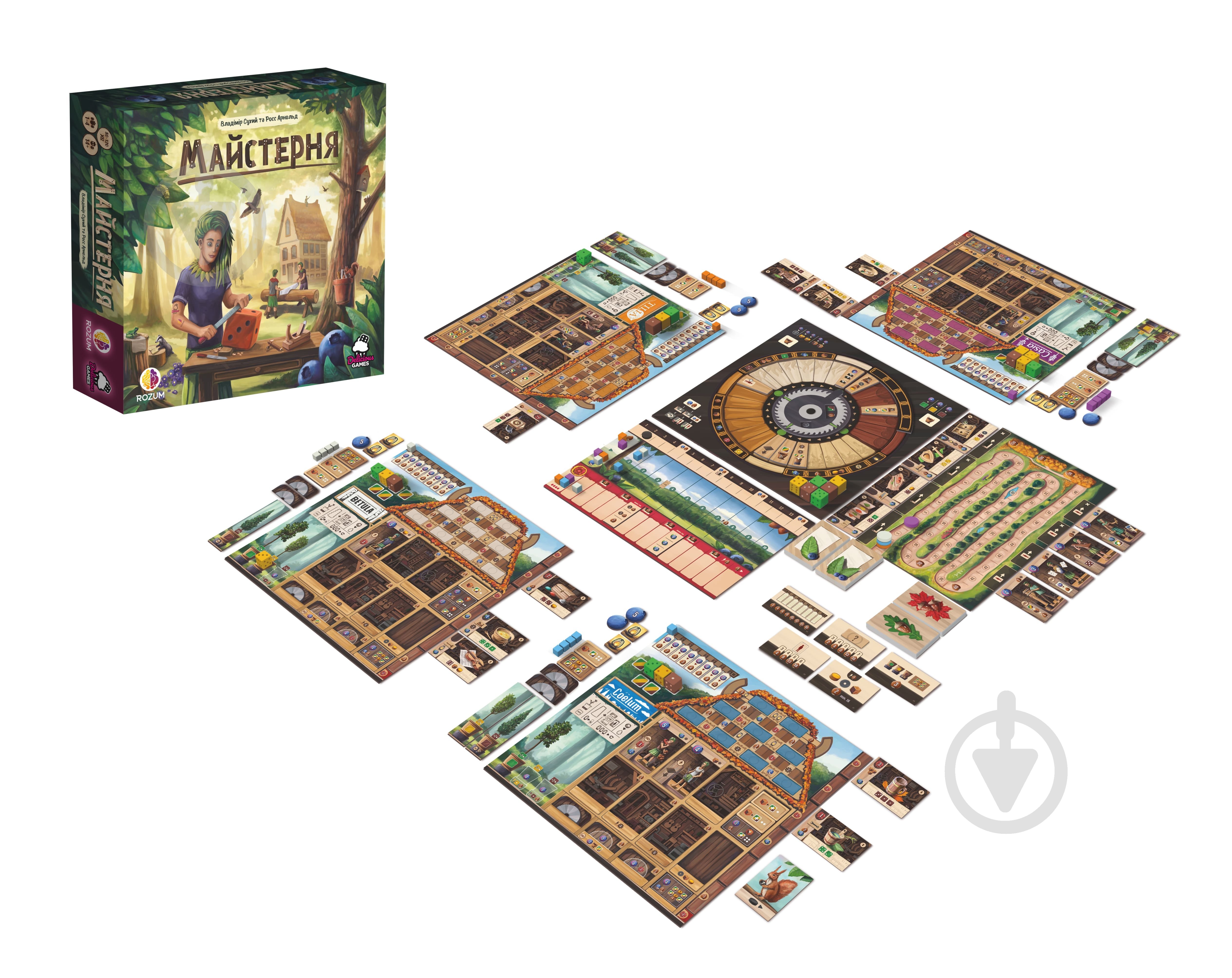 Игра настольная ROZUM Мастерская - фото 2 Игра настольная ROZUM Мастерская - фото 2