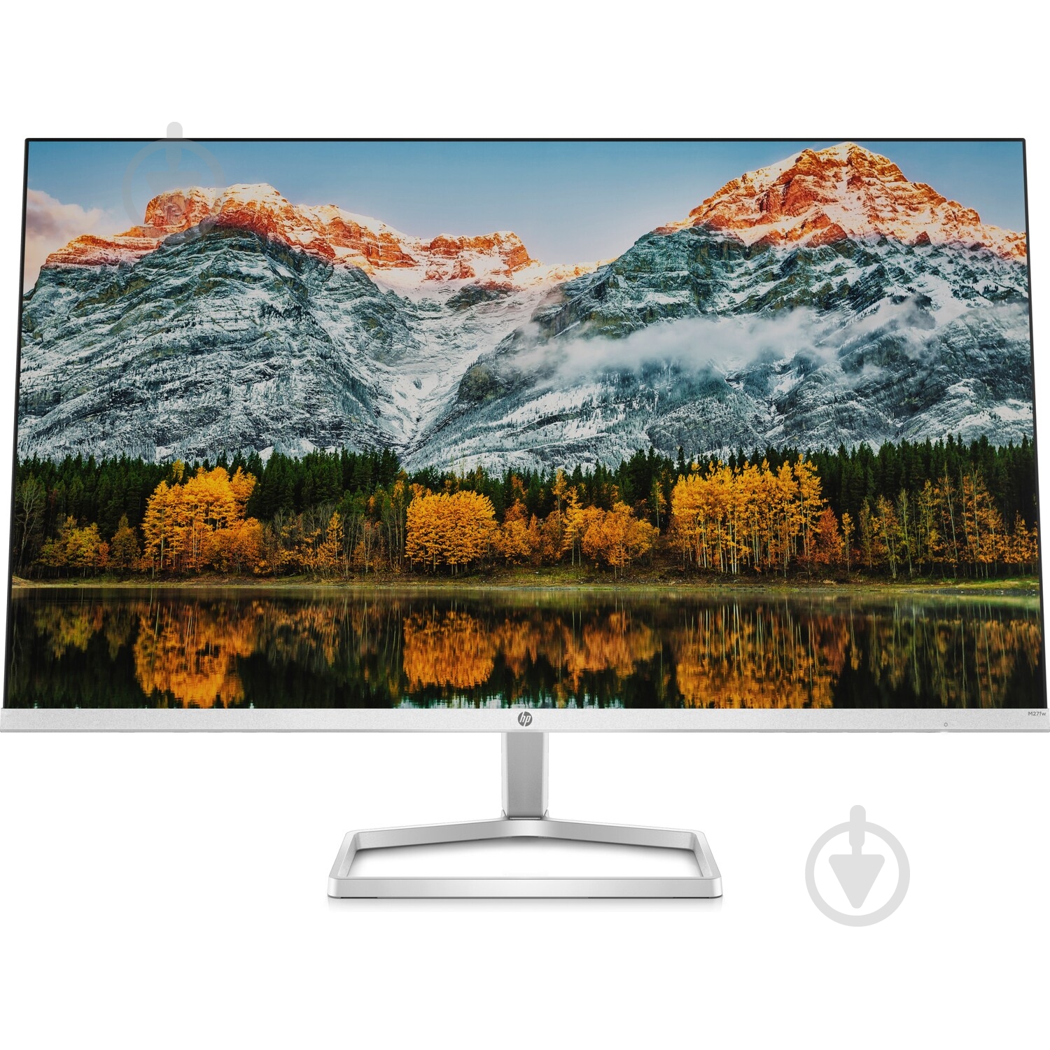 Монитор HP M27fw белый с серебристым 27" (2H1A4E9) - фото 1