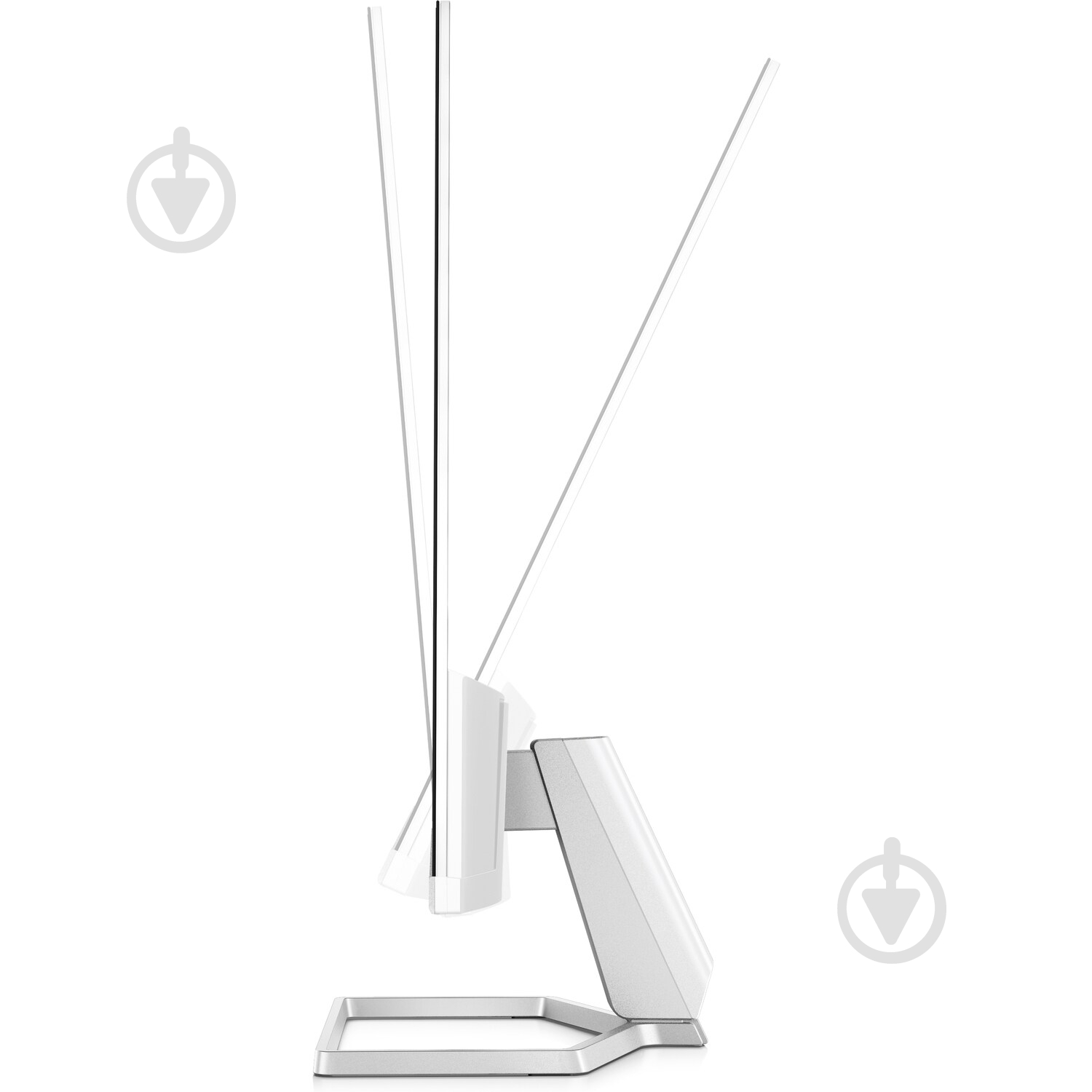 Монитор HP M27fw белый с серебристым 27" (2H1A4E9) - фото 5
