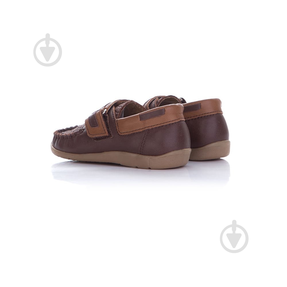Туфлі для хлопчика MiracleMe р.22 коричневий 1415 - фото 4 Туфлі для хлопчика MiracleMe р.22 коричневий 1415 - фото 4