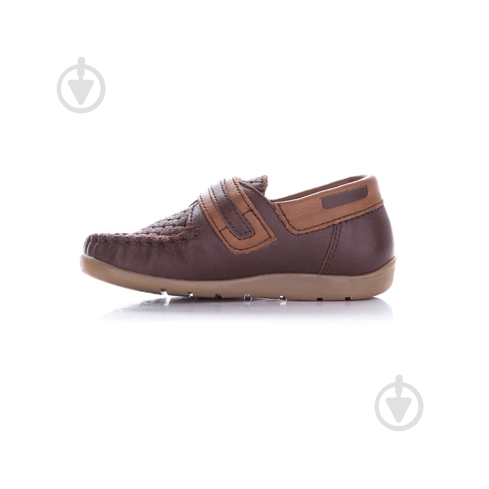 Туфлі для хлопчика MiracleMe р.22 коричневий 1415 - фото 2 Туфлі для хлопчика MiracleMe р.22 коричневий 1415 - фото 2