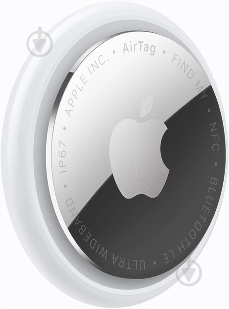 Трекер Apple AirTag (1 Pack) білий (MFE94ZE/A ) - фото 2 Трекер Apple AirTag (1 Pack) білий (MFE94ZE/A ) - фото 2