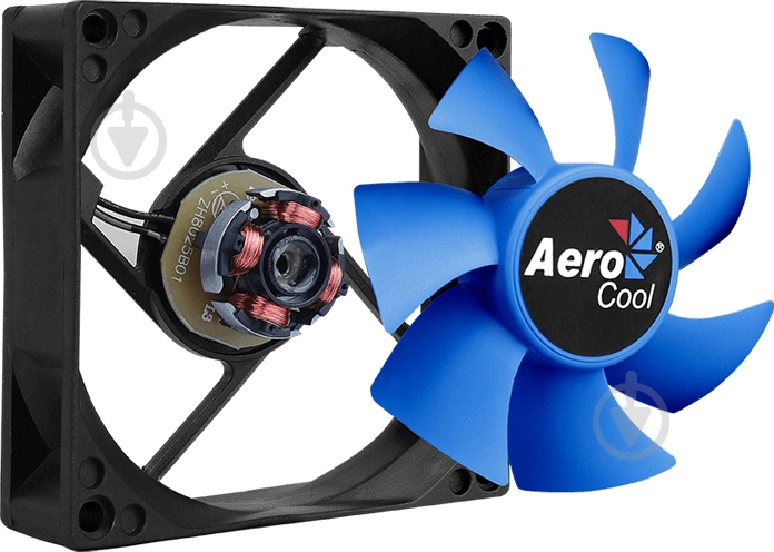 Корпусный кулер AeroCool Motion 8 Blue - фото 7