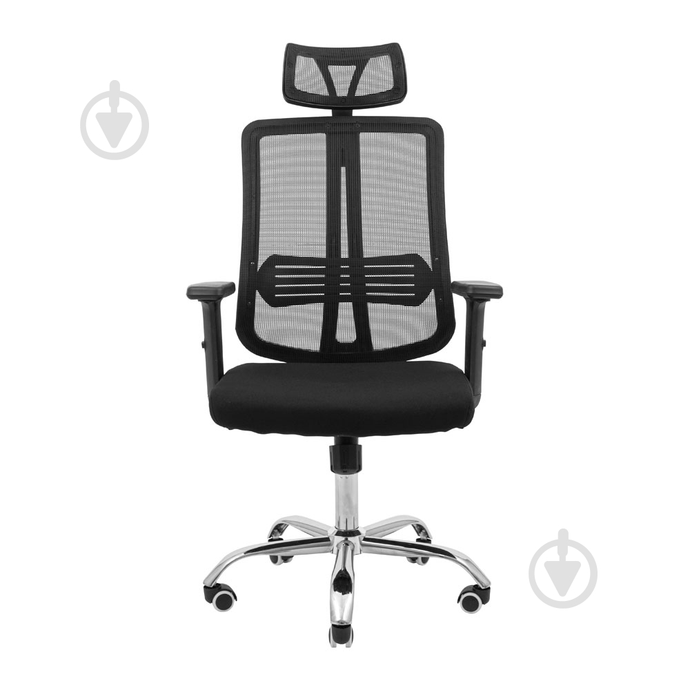 Кресло Richman Эрго хром / черный - фото 3 Кресло Richman Эрго хром / черный - фото 3