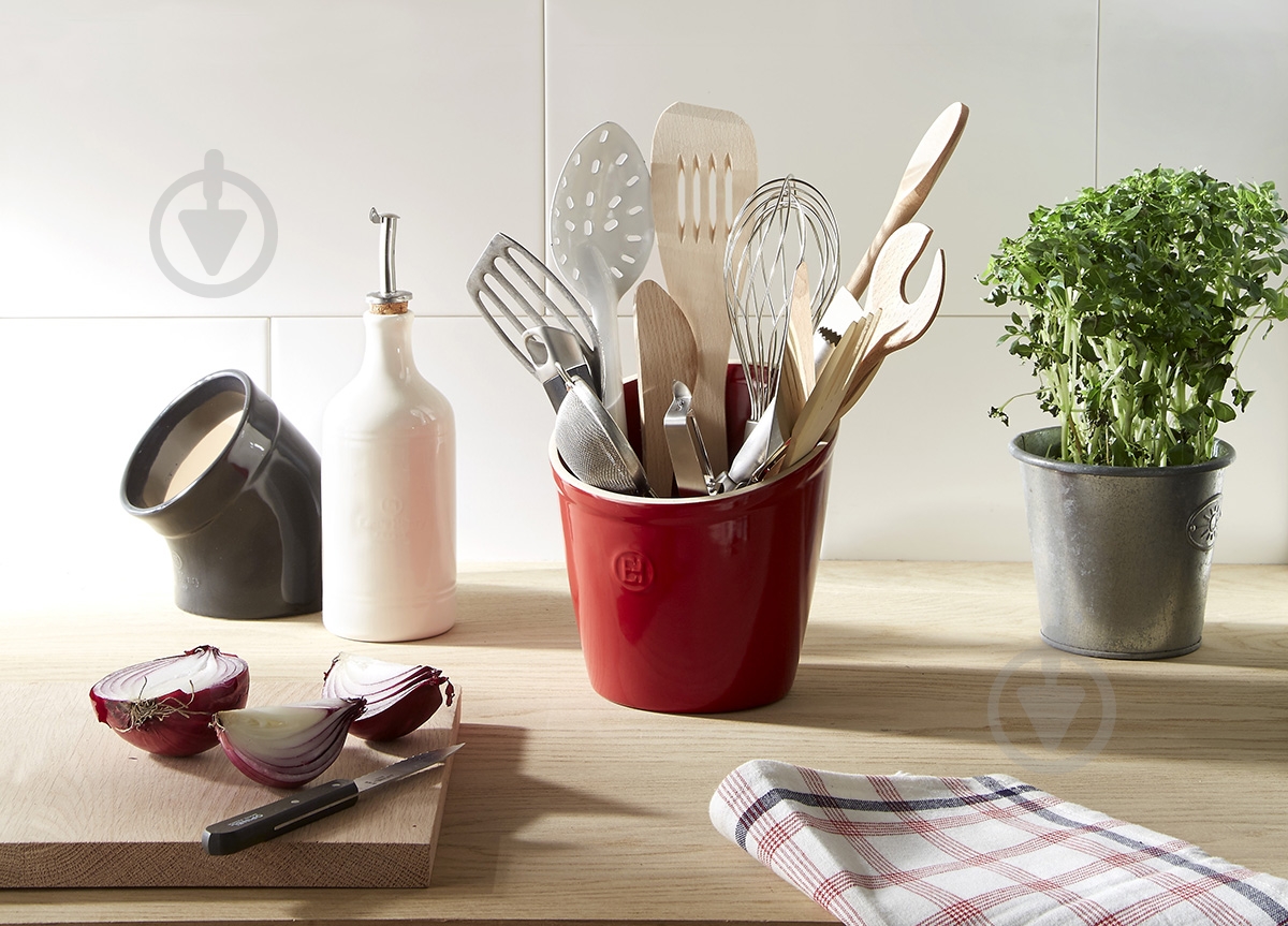 Подставка для столовых приборов Emile Henry KITCHEN TOOLS 08700425 - фото 3 Подставка для столовых приборов Emile Henry KITCHEN TOOLS 08700425 - фото 3