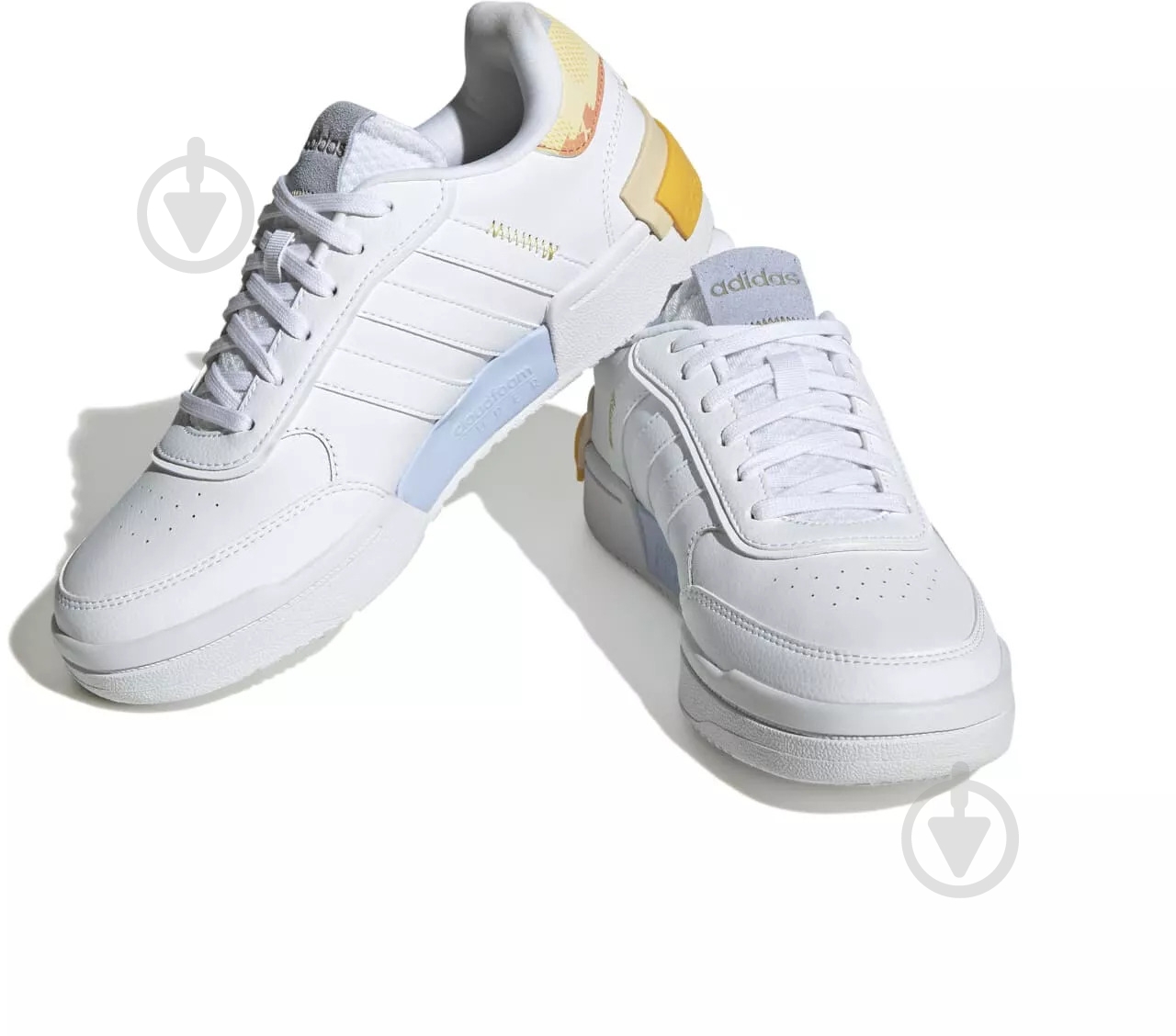 Кроссовки женские демисезонные Adidas H03742 р.41 1/3 белые - фото 3
