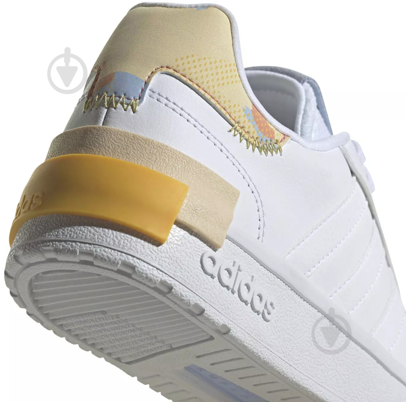 Кроссовки женские демисезонные Adidas H03742 р.41 1/3 белые - фото 6