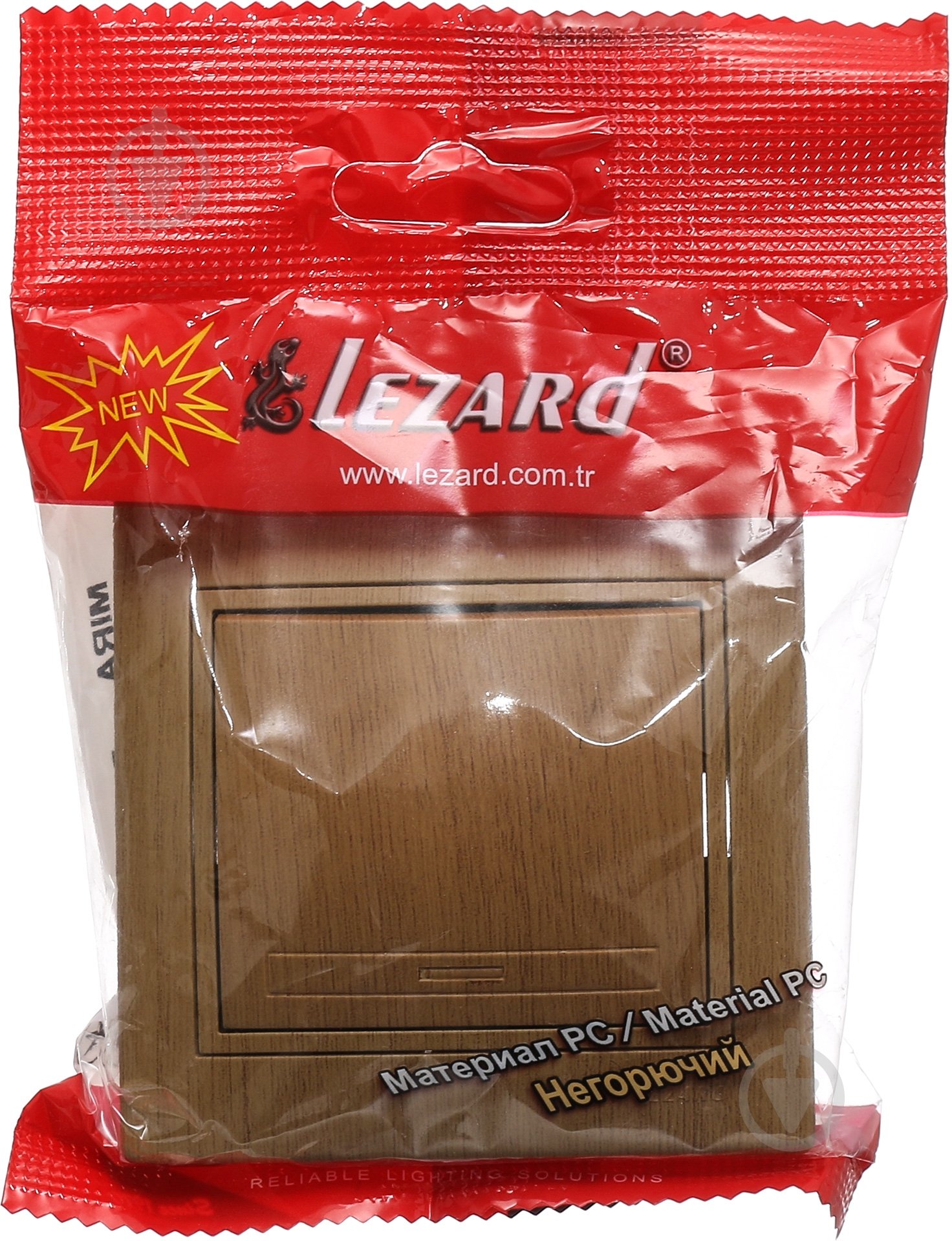 Вимикач одноклавішний Lezard Mira без підсвітки дуб матовий 701-5151-100 - фото 4 Вимикач одноклавішний Lezard Mira без підсвітки дуб матовий 701-5151-100 - фото 4