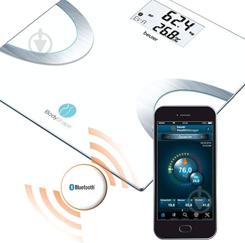 Весы напольные Beurer BF 710 Turquoise - фото 4